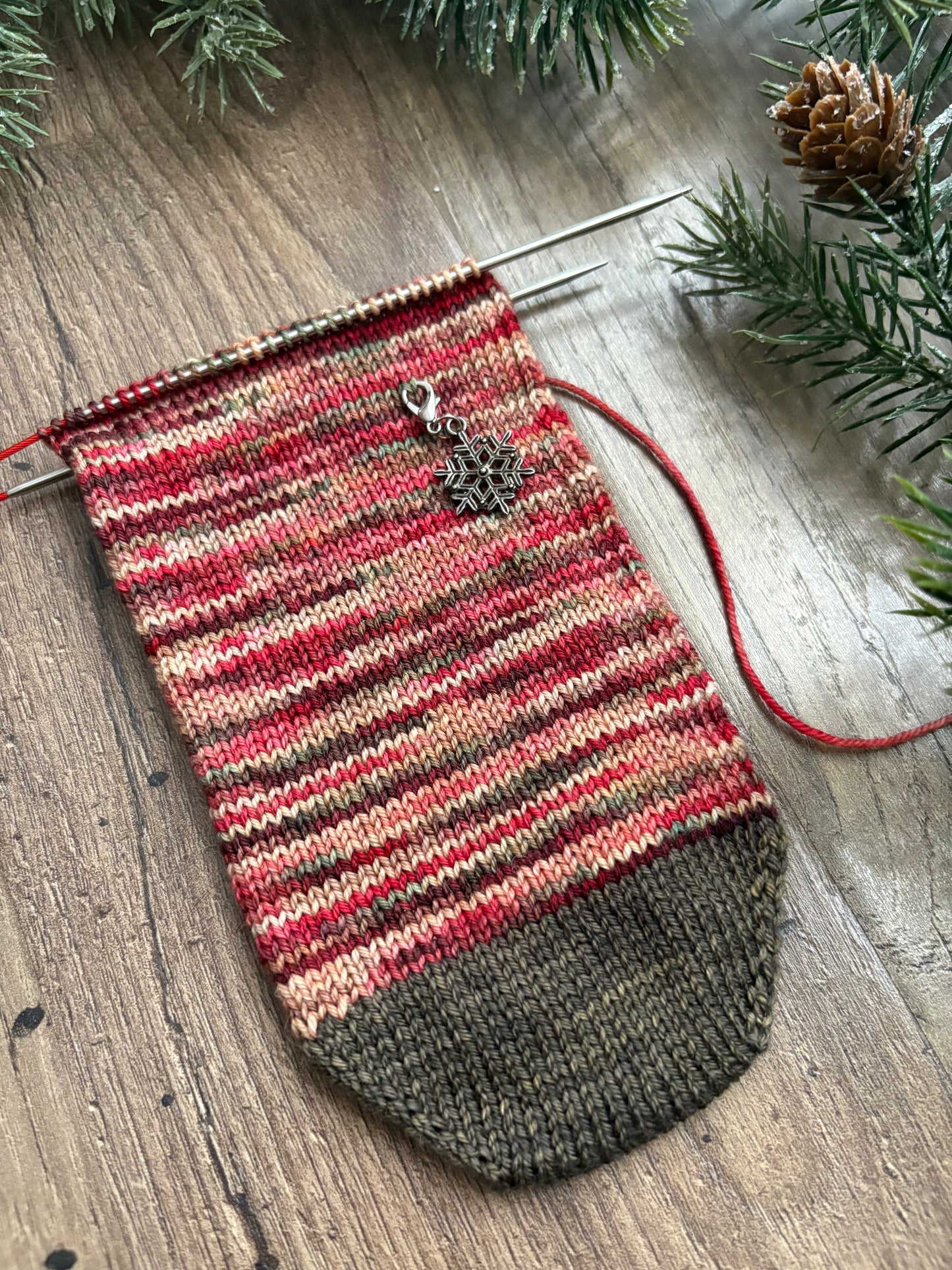 Victorian Christmas Sock Set - Fingering