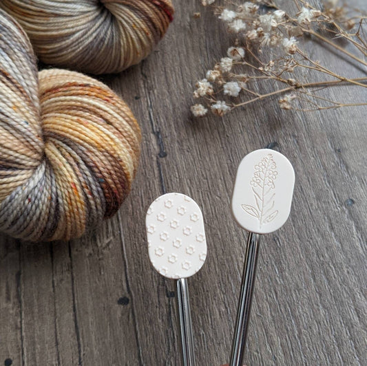 Needle Protectors - Mustard Seed Ivory