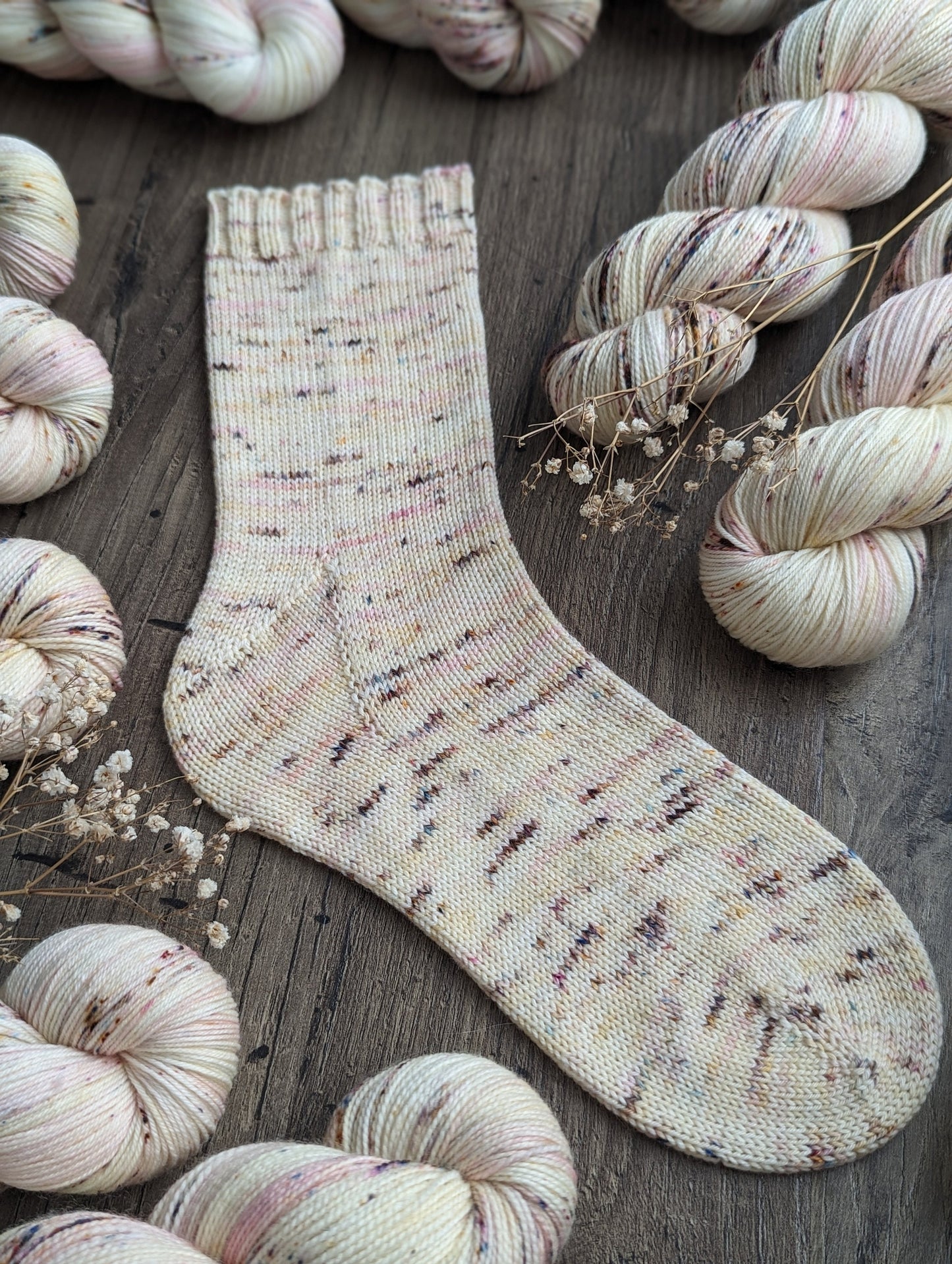 Cherry Blossom Sock Set - Fingering