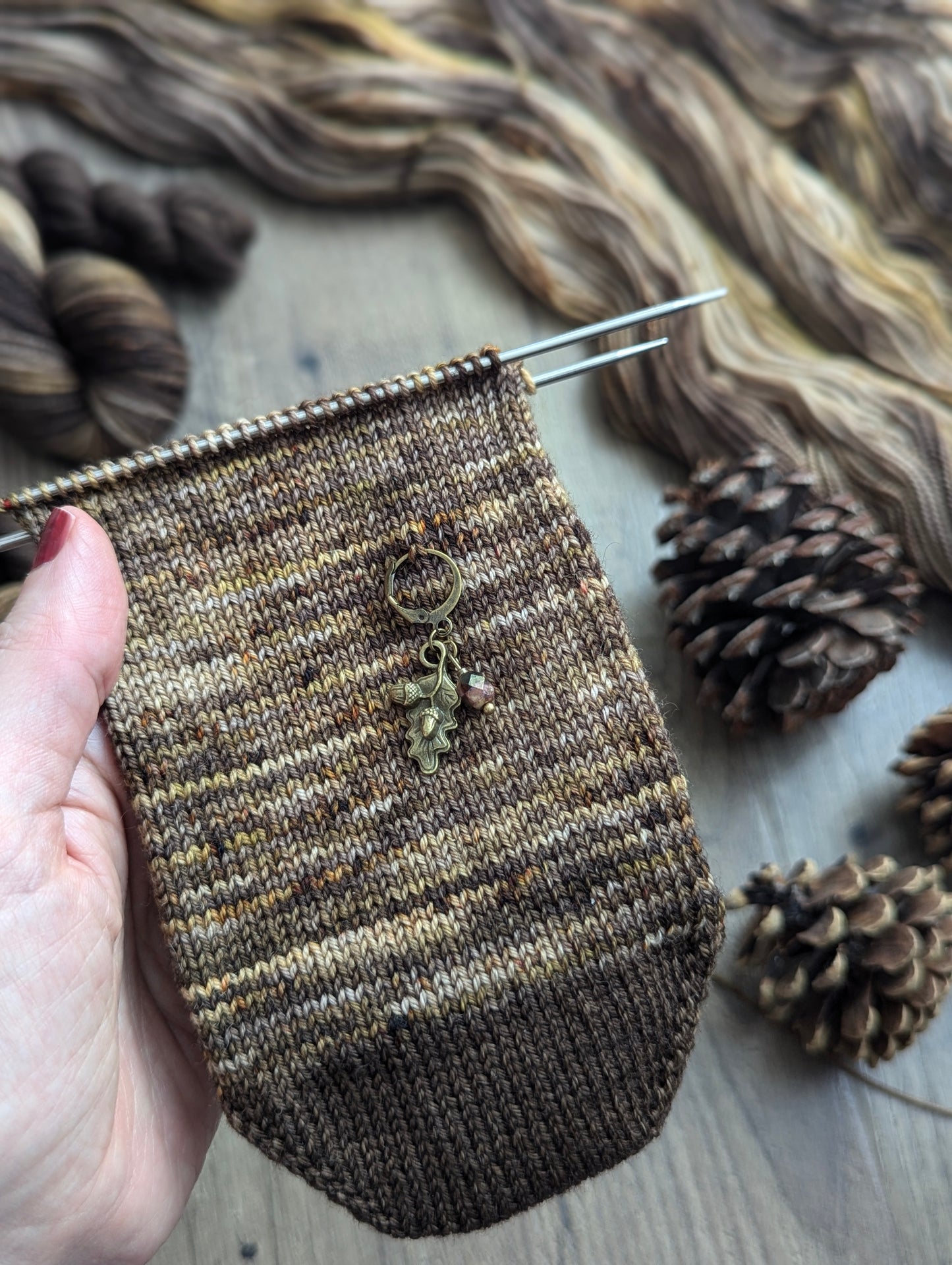 Golden Oak Sock Set - Fingering