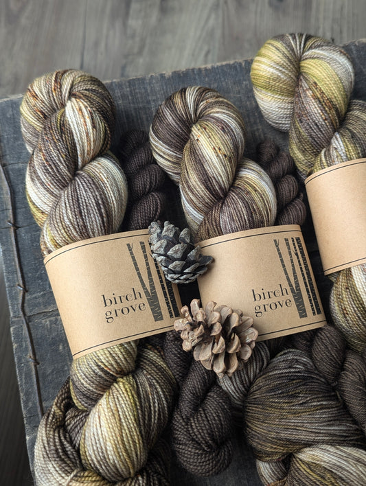 Golden Oak Sock Set - Fingering