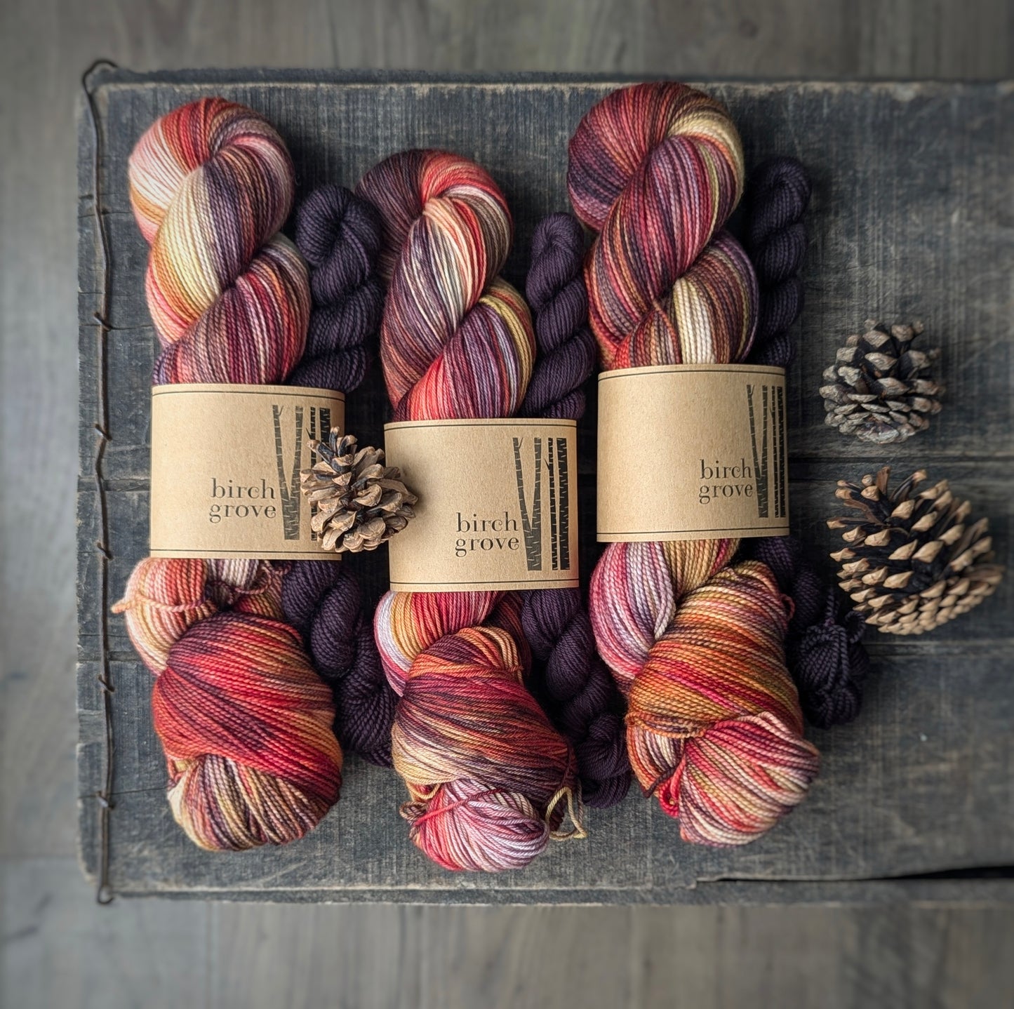 Maple Leaf Sock Set - Fingering