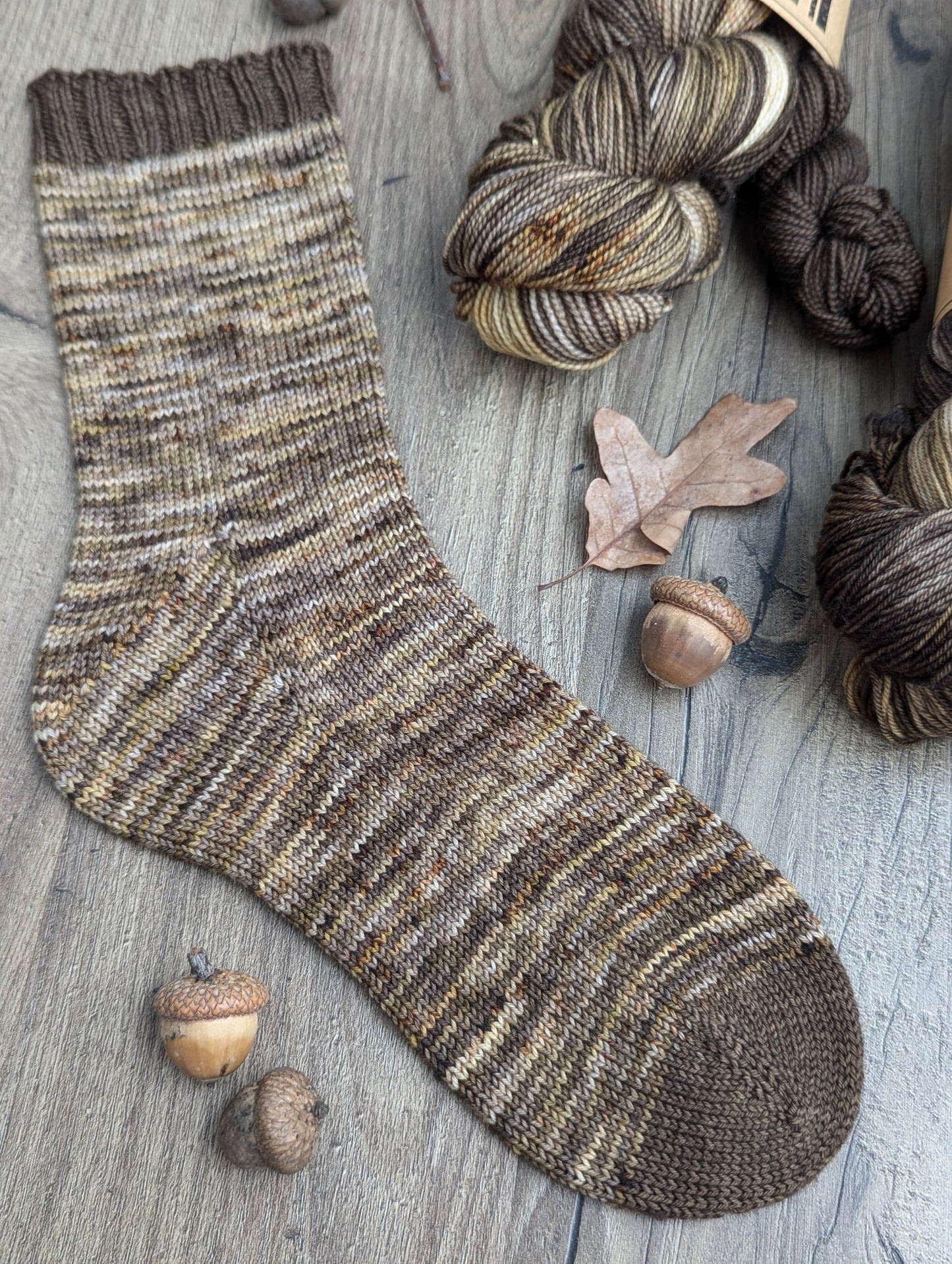 Golden Oak Sock Set - Fingering