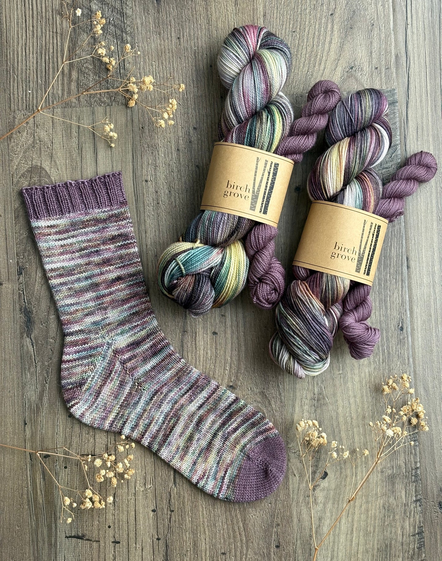 Wildflowers Sock Set - Fingering