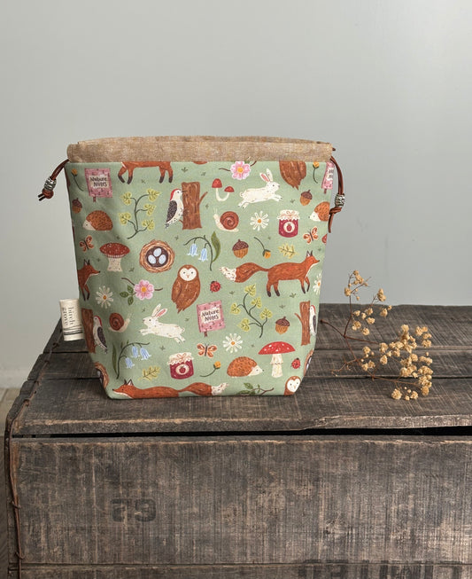 Small Drawstring - Woodsy Walk