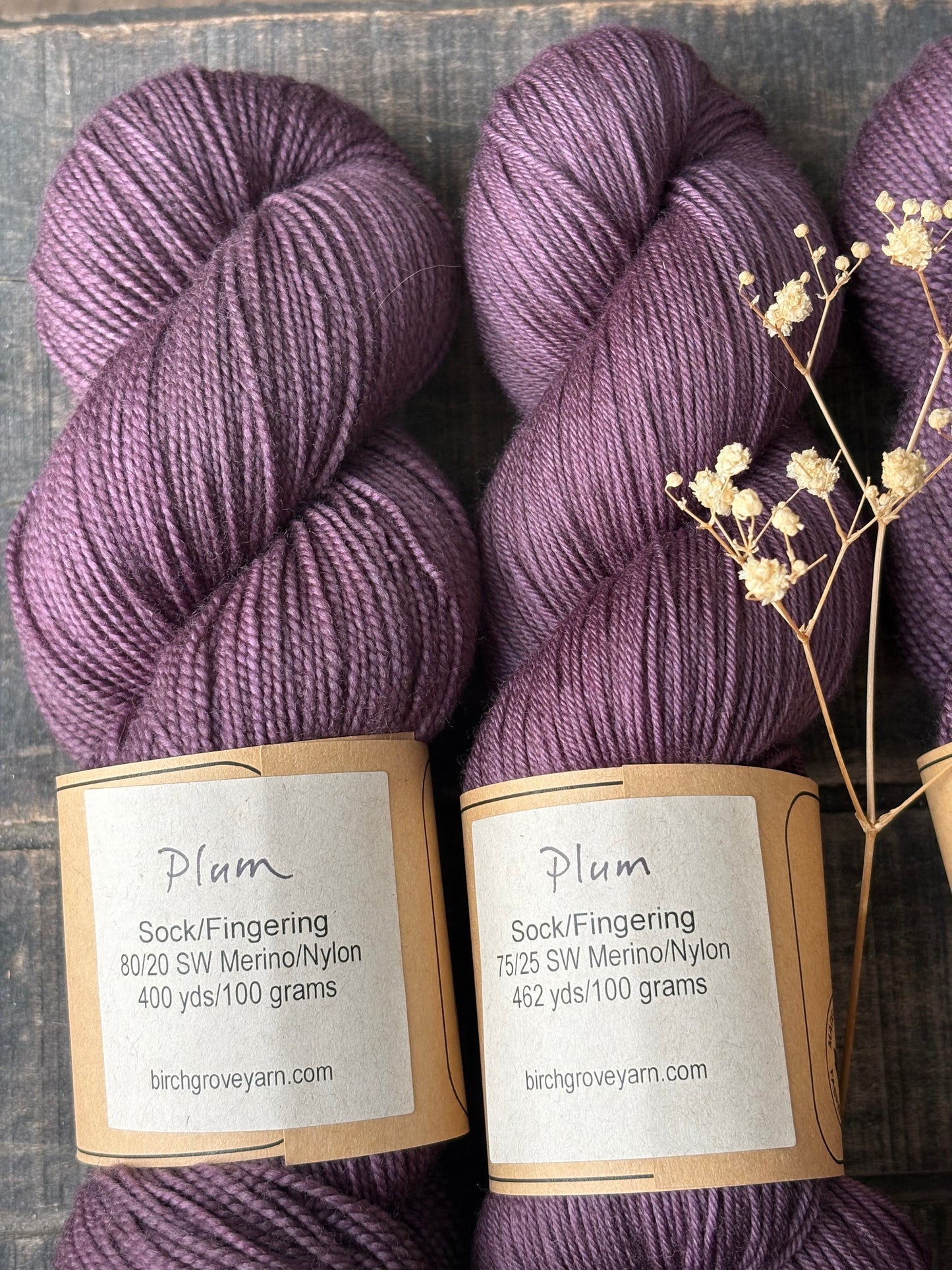 Plum - Fingering