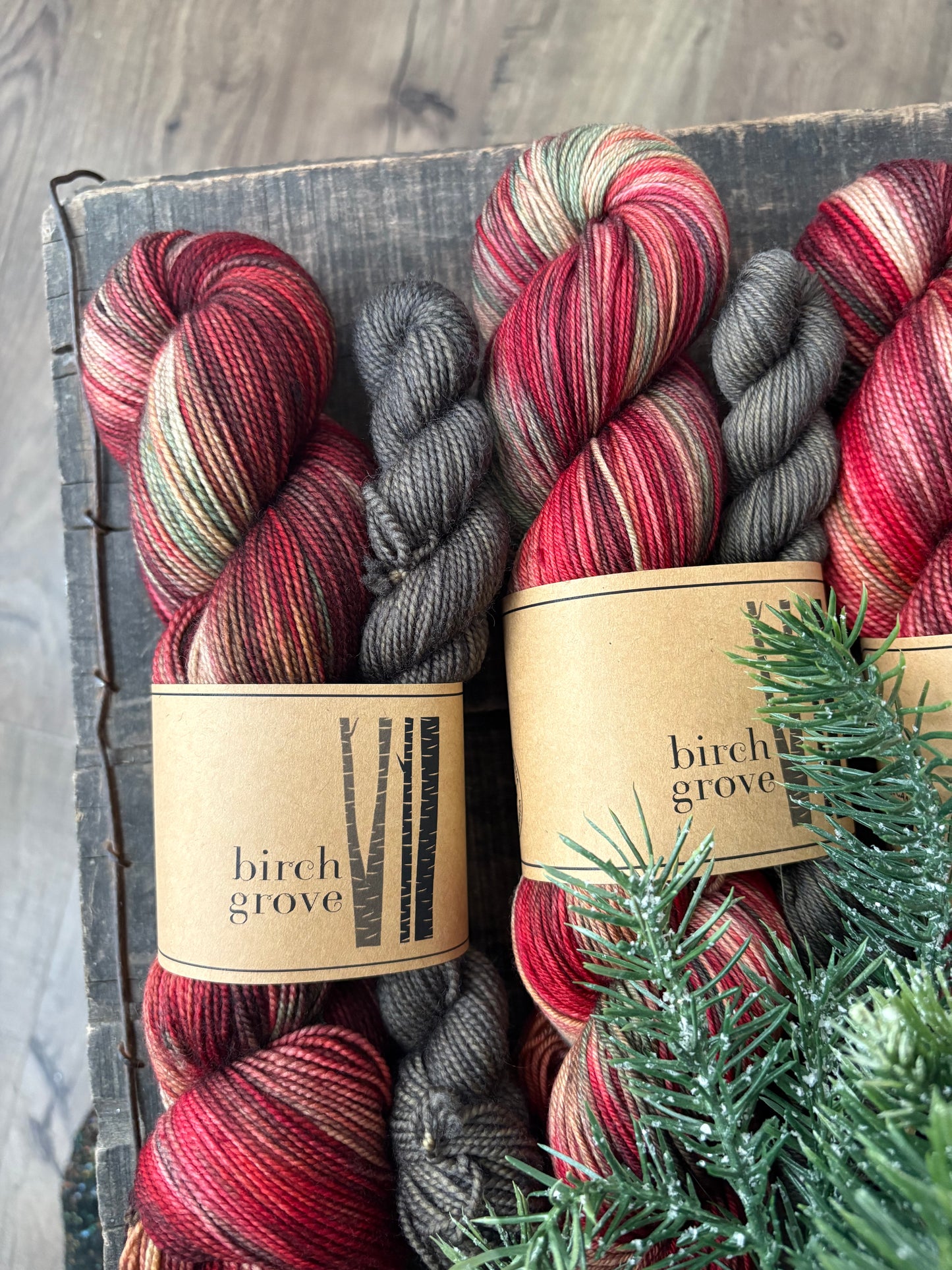 Victorian Christmas Sock Set - Fingering