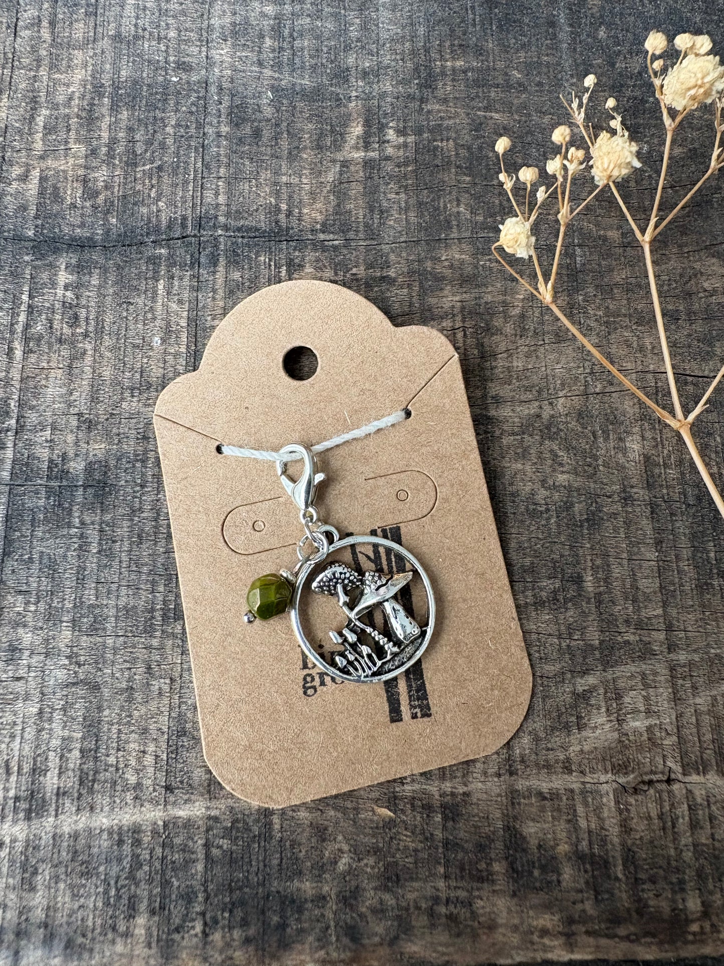 Progress Keeper - Mushrooms (green bead)