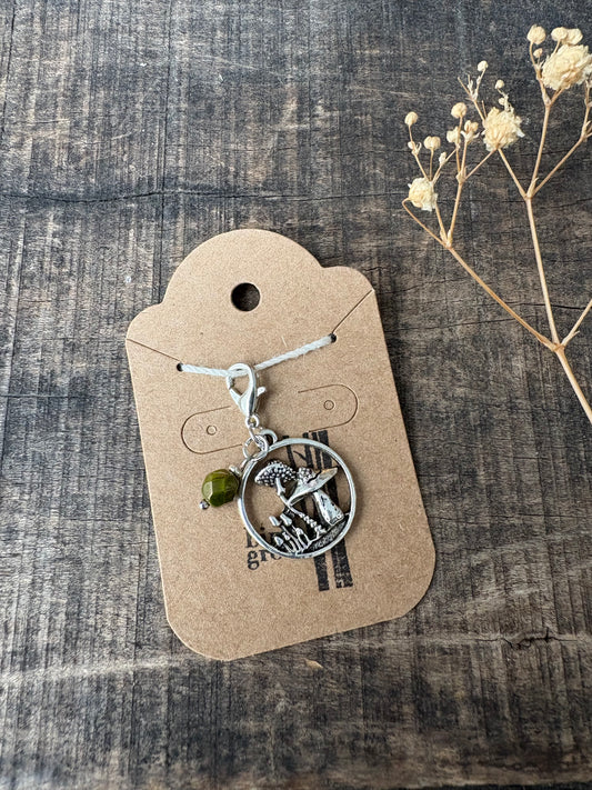 Progress Keeper - Mushrooms (green bead)