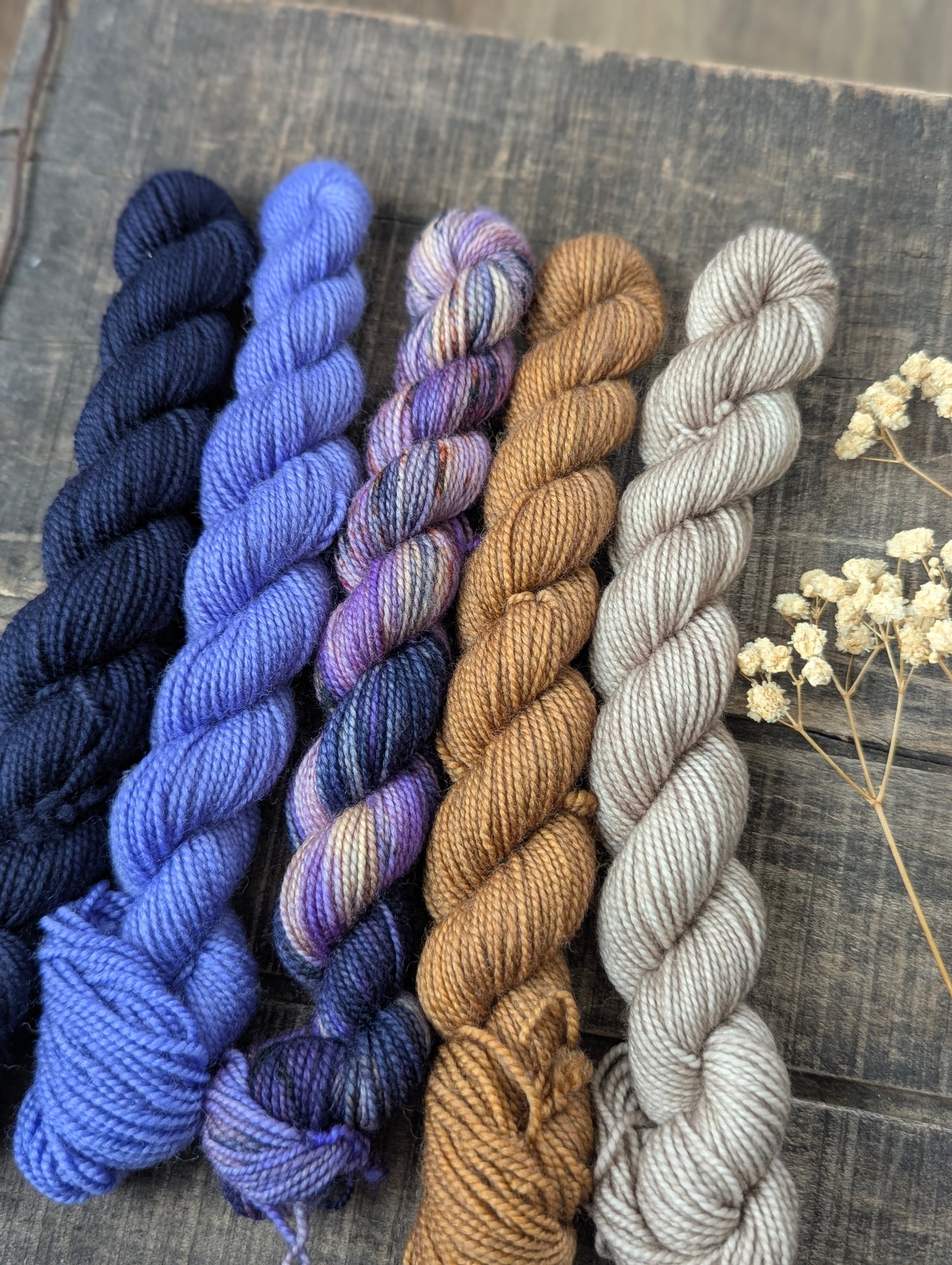 Wild Violet Mini Skein Set