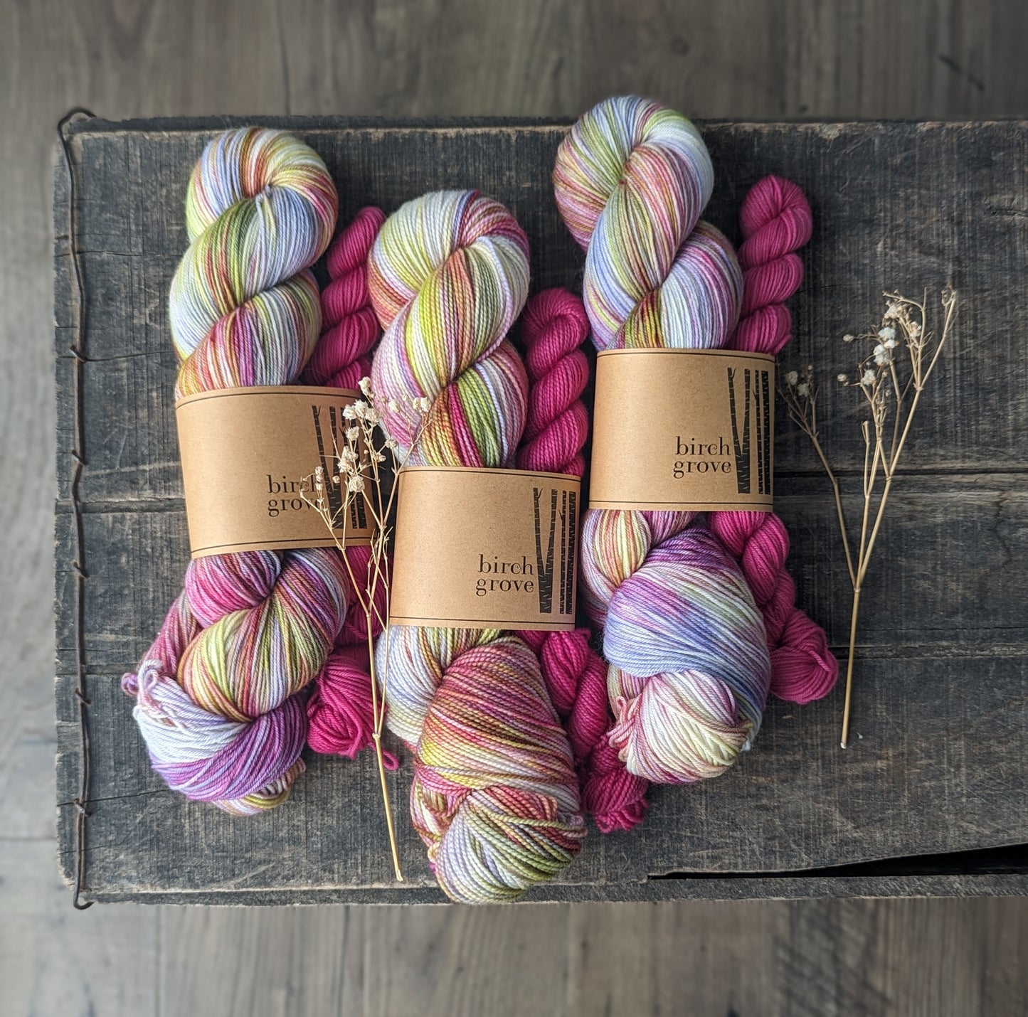Secret Garden Sock Set - Fingering