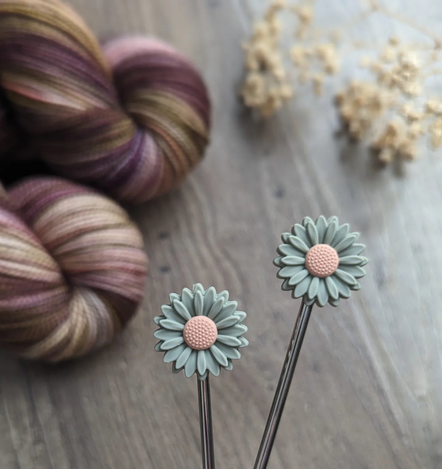 Needle Protectors - Sage Daisy